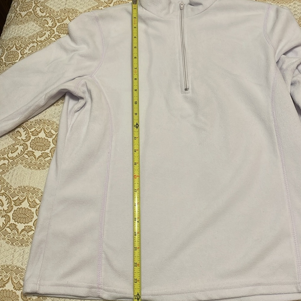 Women’s zippered Fleece Pullover Size M - Picture 5 of 11